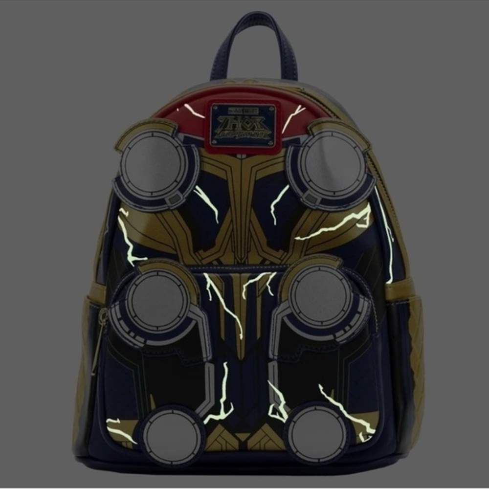 Loungefly Marvel Studios THOR Love & Thunder mini back pack. NWT